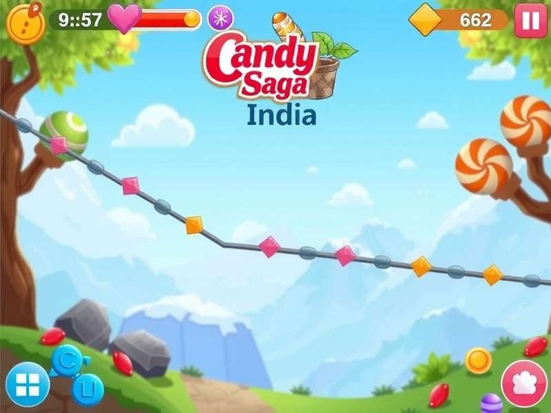 Candy Saga India Game Screenshot